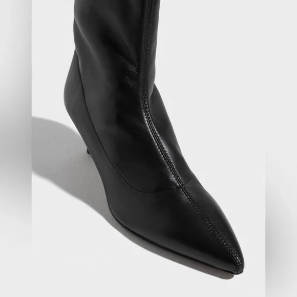 ATP Atelier Cerone Black Napa Stretch Boots - Picture 3 of 13